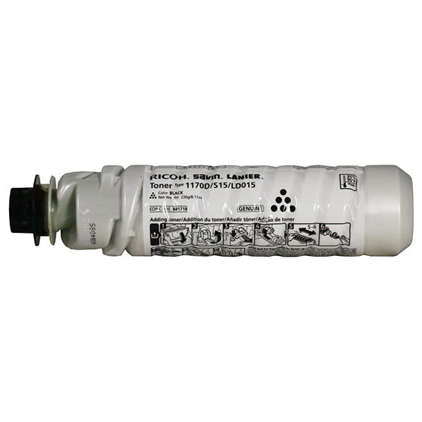 Ricoh 841718 (Type 1270D) Black OEM Toner (6 Btls/Ctn)