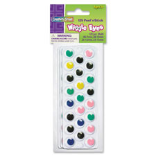 Chenille Kraft Multicolor Peel/Stick Wiggle Eyes