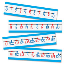 Carson PreK- Grade 2 Number Line Bulletin Brd Set