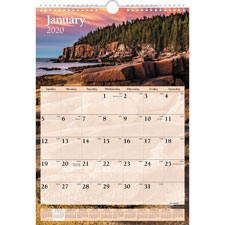 At-A-Glance Scenic Monthly Wall Calendars