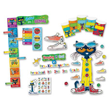 Teacher Created Res. Pete The Cat Bulletin Brd Set