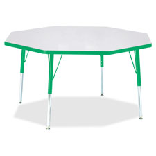 Jonti-Craft Elemt. Ht. Prism Color Octagon Table