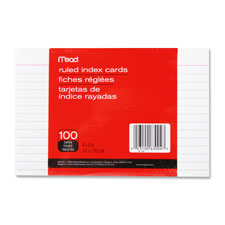 Mead 90 lb Stock Index Cards