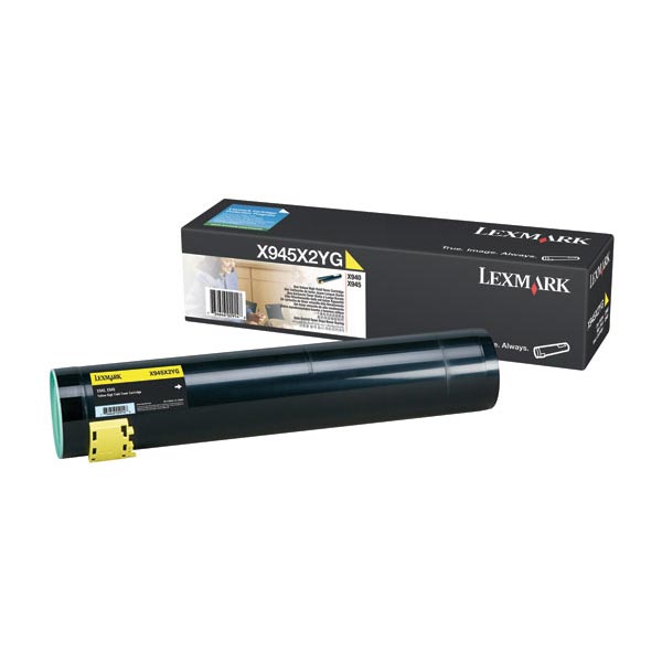 Lexmark X945X2YG Yellow OEM Toner Cartridge