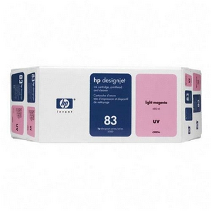 HP C5005A (HP 83) UV Light Magenta OEM Cartridge / Printhead / Cleaner (Value Pack)