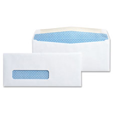 Quality Park Check Window Side Seam Tint Envelopes