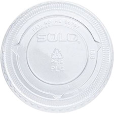 Solo Cup PET Plastic Souffle Portion Cup Lids