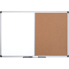 Bi-silque MasterVision Dry-erase Combo Board