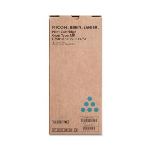 Ricoh 841358 Cyan OEM Toner Cartridge