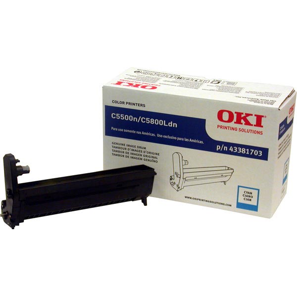 Okidata 43381703 Cyan OEM Drum Cartridge