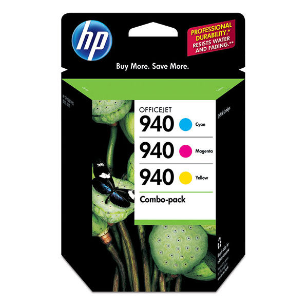 HP CN065FN (HP 940) Cyan, Yellow, Magenta OEM Ink Cartridge