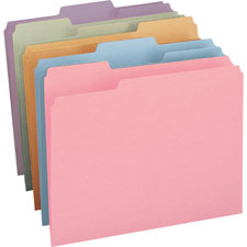 Smead Colored Top Tab File Folders