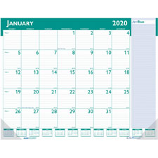 Doolittle ExpressTrack Desk Pad Calendar