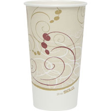 Solo Cup Symphony Design Poly Hot Cups