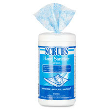 ITW Scrubs Hand Sanitizer Wipes