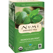 NUMI Moroccan Mint Herbal Organic Tea