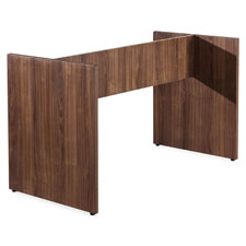 Lorell Walnut Laminate Conference Table Base