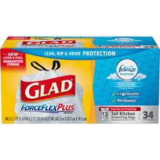 Clorox Glad ForceFlex 13 gallon Tall Trash Bags