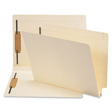 Smead 2-ply Tab Manila Expansion Fastener Folder