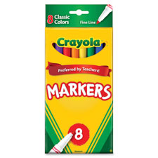 Crayola Fine Tip Classic Markers