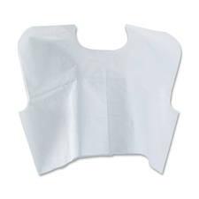 Medline Disposable White Patient Capes