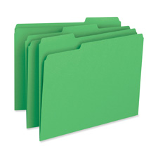 Bus. Source Color-coding 1-Ply File Folders