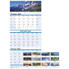 Doolittle Earthscapes Scenic 3-mth Wall Calendar