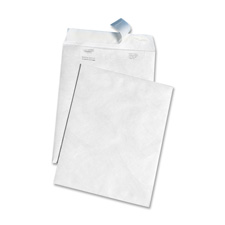 Quality Park White Leather Tyvek Plain Envelopes