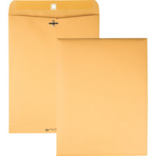 Quality Park Deeply Gummed Kraft Clasp Envelopes