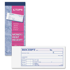 Tops Money Receipt Book