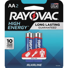 Rayovac High Energy Alkaline AA Batteries