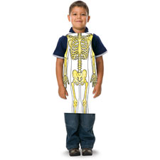 Roylco Skeleton Art Aprons