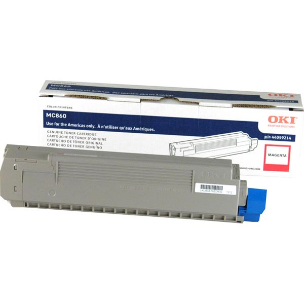 Okidata 44059214 Magenta OEM Laser Toner Cartridge