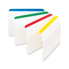 3M Post-it Durable 2" Angled File Tabs