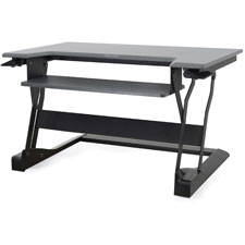 Ergotron WorkFit-T White Standing Desk Workstation