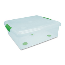 Iris Stor N Slide Plastic Underbed Storage Box