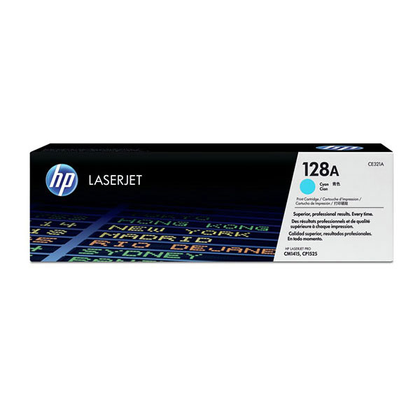 HP CE321A (HP 128A) Cyan OEM Colorsphere Print Cartridge