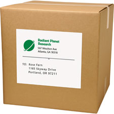 Avery Full-Sheet Matte White Labels Bulk Pack