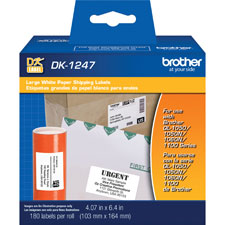 Brother DK Large Paper Shipping Labels