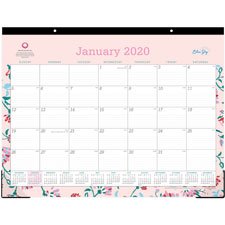 Blue Sky Breast Cancer Awareness Desk Pad