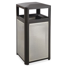 Safco Evos Series Steel 38-gal Waste Receptacle