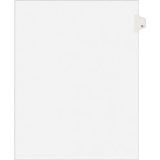 Avery Side Tab Individual Legal Index Dividers