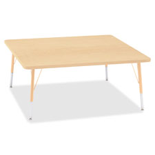 Jonti-Craft Elemt. Height Prism Maple Square Table