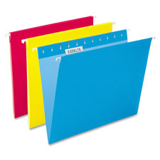 Pendaflex 1/5 Cut Recycled Colored Hanging Folders