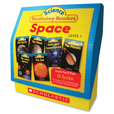 Scholastic Res. Gr 1-2 Space Vocabulary Book Set