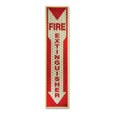 Miller's Creek Luminous Fire Extinguisher Sign