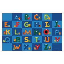 Carpets for Kids Reading Letters Library Rug