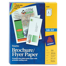 Avery Inkjet Matte Tri-fold Brochure/Flyer Paper