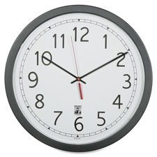 SKILCRAFT 16.5" Round SelfSet Wall Clock