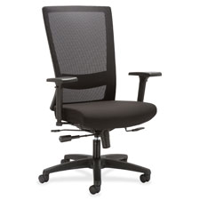 Lorell Mesh High-back Seat Slide Chair